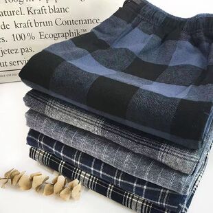 男长裤 可外穿家居裤 春夏季 纯棉大码 男 宽松多件薄款 双口袋全棉睡裤