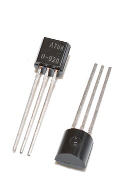 速发【批量价0.07元】小功率三极管 2SA708 A708 -2 60V0.2A晶体