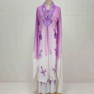 现货速发戏曲服装越剧戏服花旦幽媾绣花渐变色牡丹亭服饰小生服配