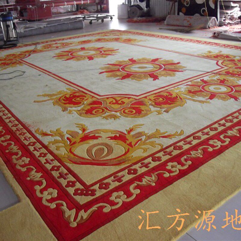 速发欧式手工腈纶工程地毯会议室满铺大地毯酒店宾馆走廊地毯