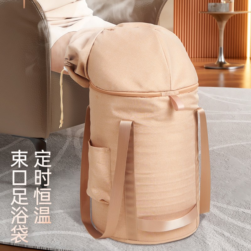 速发可折叠泡脚桶过小腿便携温家加洗脚盆宿舍恒温用热保式简易足