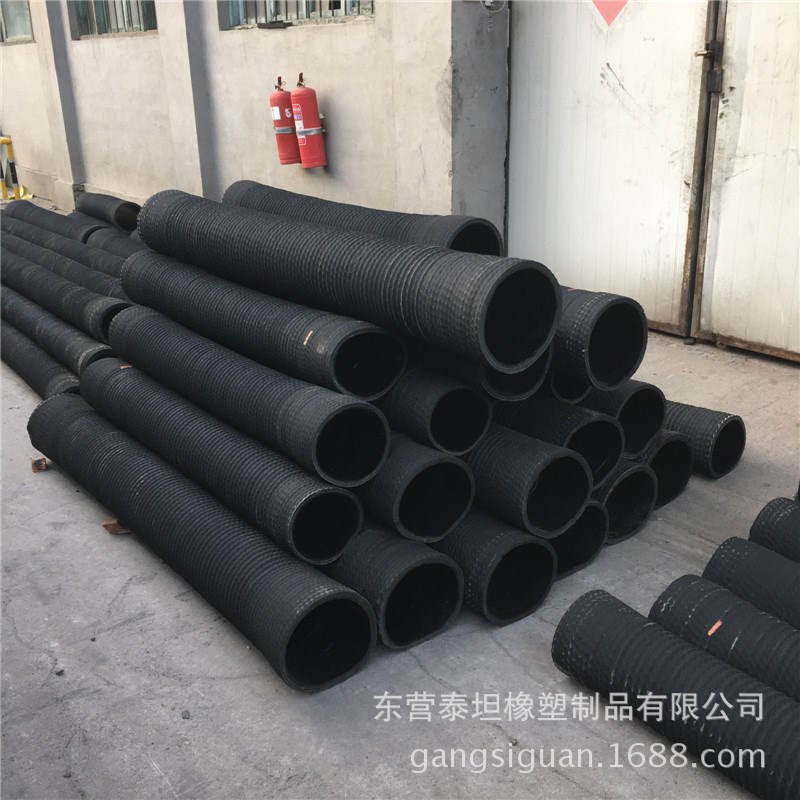 速发负压软管 钢丝缠绕 黑色橡胶 直供