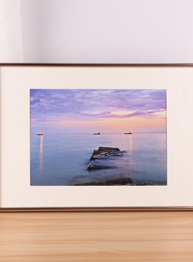 速发简约窄边画框框拼8k4开A2海报外装5070A相框挂墙裱图