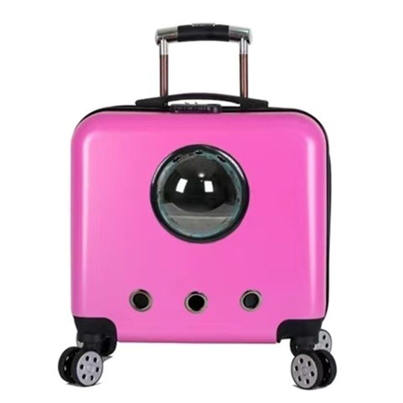 速发航杆箱向轮户外便携旅行箱太空舱拉空箱托运箱猫咪外出