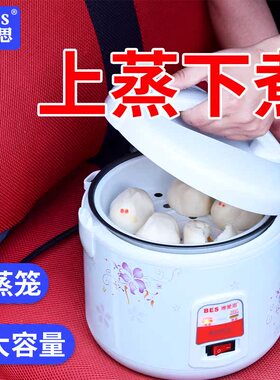 速发博车载电饭饭2L车4L5L多功能L用电锅锅12V小汽车24V大货车用