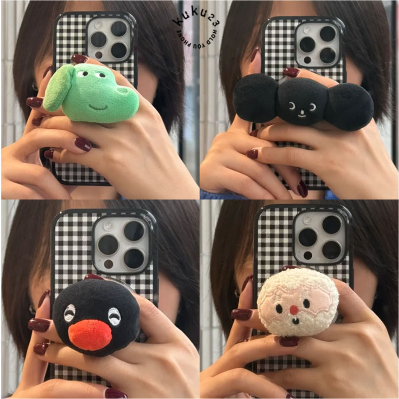 Pingu企鹅家族金属徽章手机手机支架/手机座