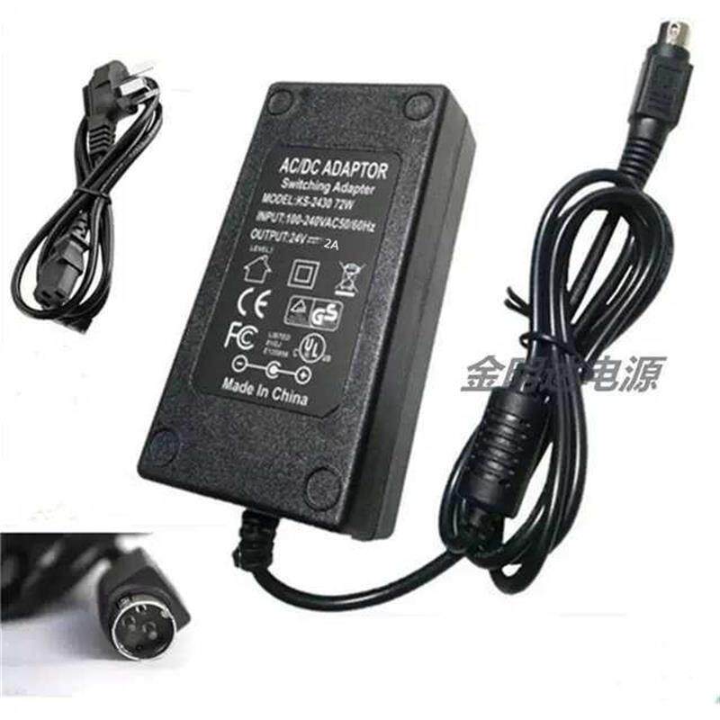SNBC新北洋标签打印机 BTP-A6T电源适配器24V1.5三针接口电源线