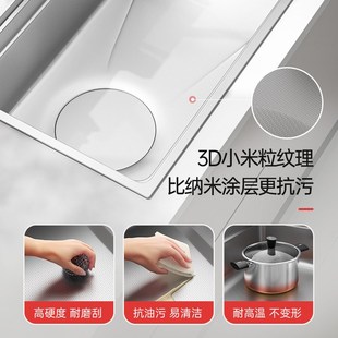 X6多功能抽拉式 GOFU高赋 不锈钢厨房大单槽洗菜池洗菜盆洗碗槽
