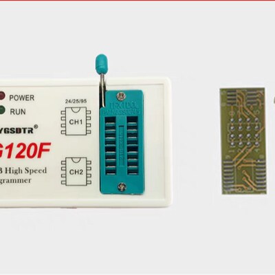 G100 G120F编程器25SPI FLASH/24/25/95EEPROM芯片BIOS读写烧录器