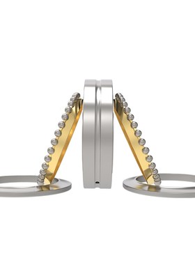 哈尔滨双向推力球机床轴承D2268128 2268130 2268130/W33P5 P4