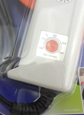 耐力澳100W白色调温大热熔胶枪 NL-308铜咀热胶枪 适合11Zmm粗胶