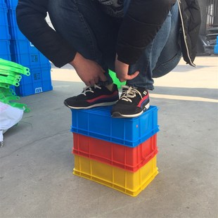 新料加厚零件盒螺丝m盒塑料周转箱收纳盒电子原件盒子物料盒分类