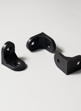 加厚白色塑料角码90度直角l型家具配件J橱柜衣柜固定连接件层板托