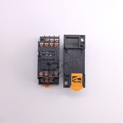 MY4NJ中间继电器底座PYF-14A 小14脚 HH54P H3Y-4扁脚通用