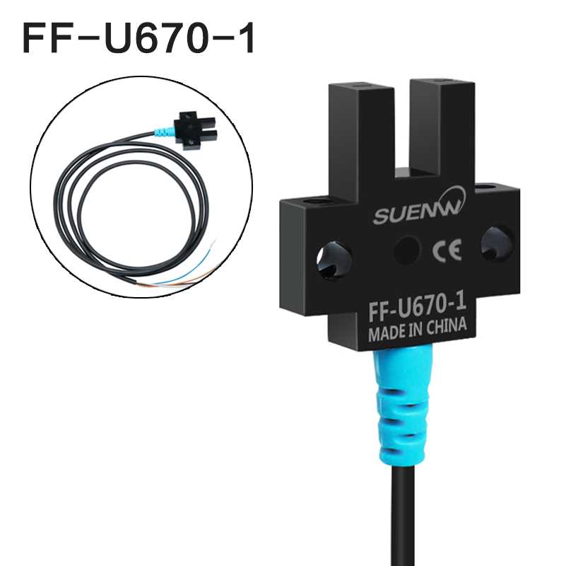 武6FF-U神67槽型光电开关传感EE-SX70/1/2/3器/4/5/6/7限位感应器