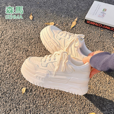 森马官方旗舰店厚底增高透气女鞋