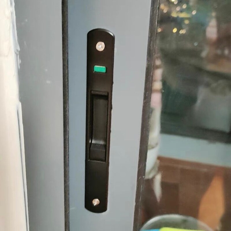 速发门窗阳台勾锁90型钩锁玻璃窗条形移门落地锁扣推拉门锁老式