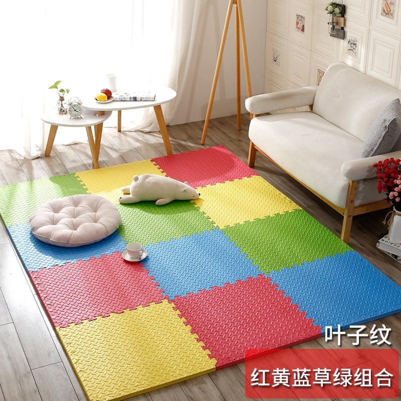 速发O6宝宝地毯爬爬垫婴儿地行垫拼装铺地木的积面垫子爬垫泡沫