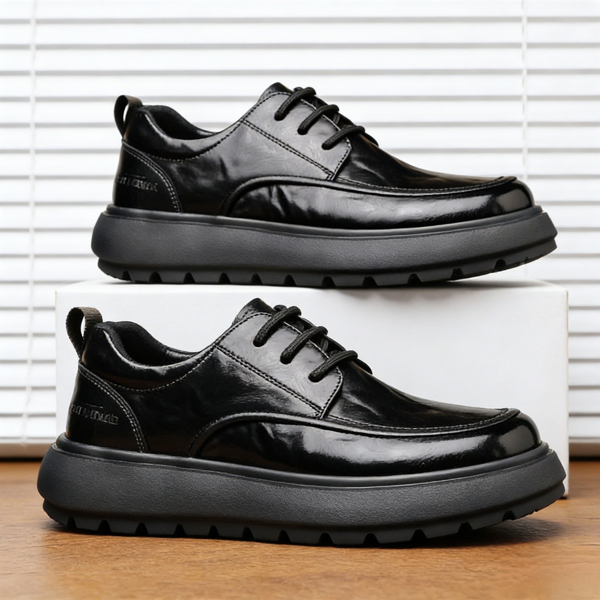 公牛世家德比鞋男款2025新款冬季厚底皮鞋男士商务休闲软底公务鞋,流行男鞋,休闲皮鞋,淘宝优惠券,粉丝福利购,淘宝优惠卷