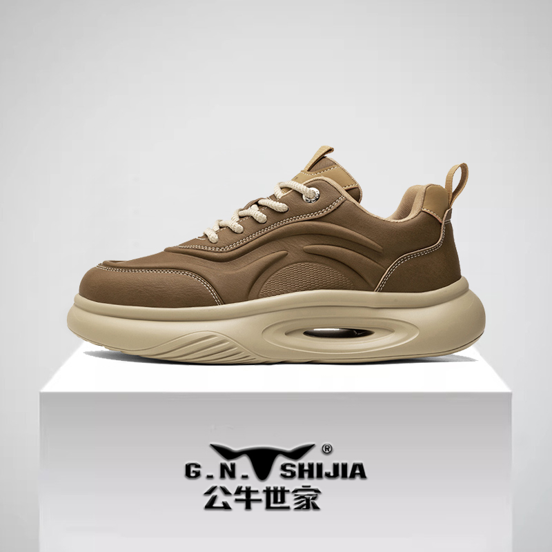 【胡歌推荐】公牛世家男鞋正品