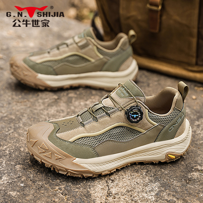 公牛世家男鞋防滑耐磨透气