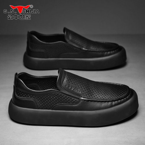 【张颂文推荐】公牛世家男鞋正品
