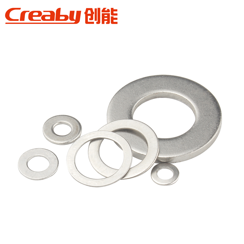 铁镀镍平垫圈平垫片华司介子金属垫圈M2/M2.5/M3/M4/M9.5/M12