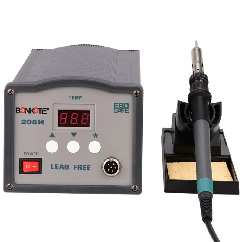 新品203H恒温涡流高频电焊台 90W可调温电烙铁套装150W高频焊台20