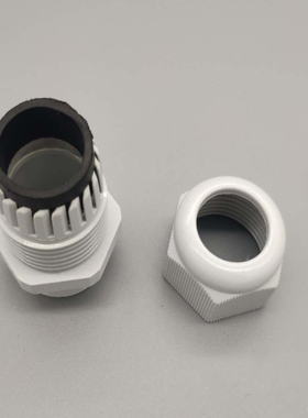 塑料防水接头PG21PG25PG27PG29PG36PG42PG48PG63尼龙电线电缆接头