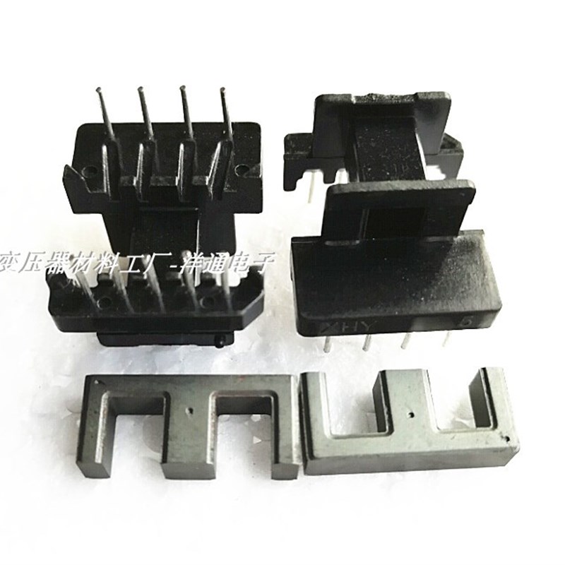 EE19变压器干式骨架磁芯线圈骨架单边加宽5+4YTX-1909  10套一包