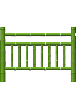 水泥仿竹护栏 风景区乡村仿木栏杆篱笆 河道池塘鱼塘仿z竹扶手围