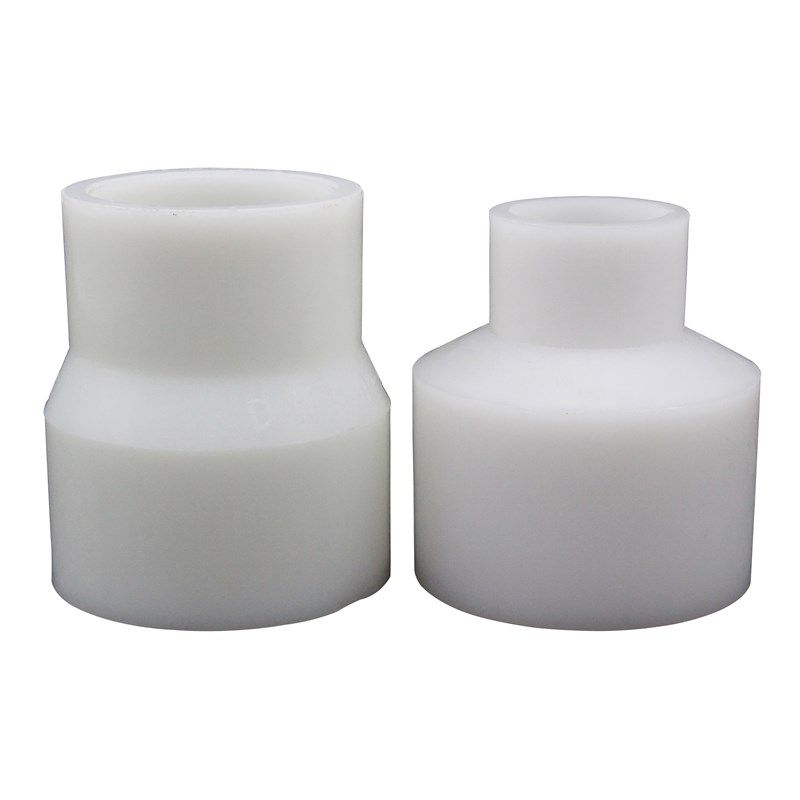 pp直通管箍变径大小头接头聚丙烯FRPP耐腐耐酸碱白色塑料焊条焊接