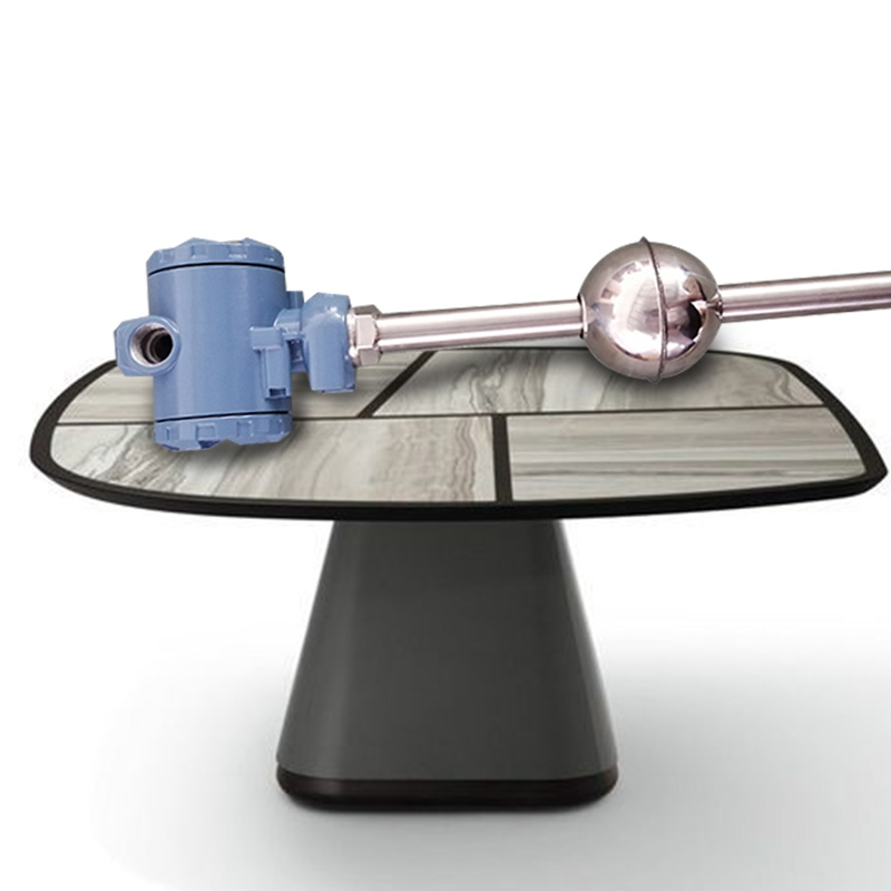 浮球液位变送器磁性直杆远传液位计4-20mA磁翻板干簧管液位传感器