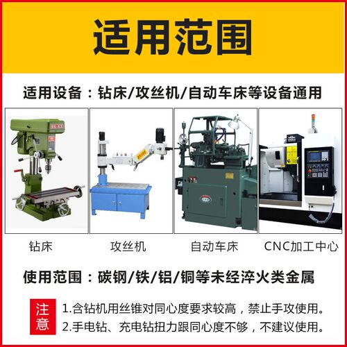 代替加长细牙丝攻M4M5M6M8M10M12*0.5x0.75*1.25加长100螺旋丝锥