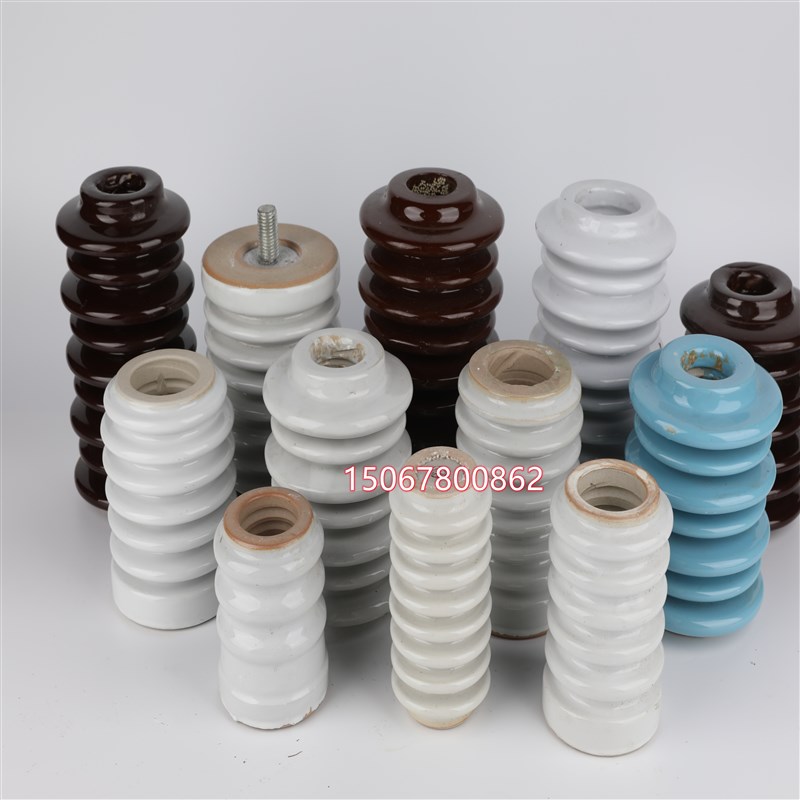 ZN-10KV户内外高压支柱绝缘子 陶瓷绝缘瓷瓶柱 30-320mm高压瓷瓶