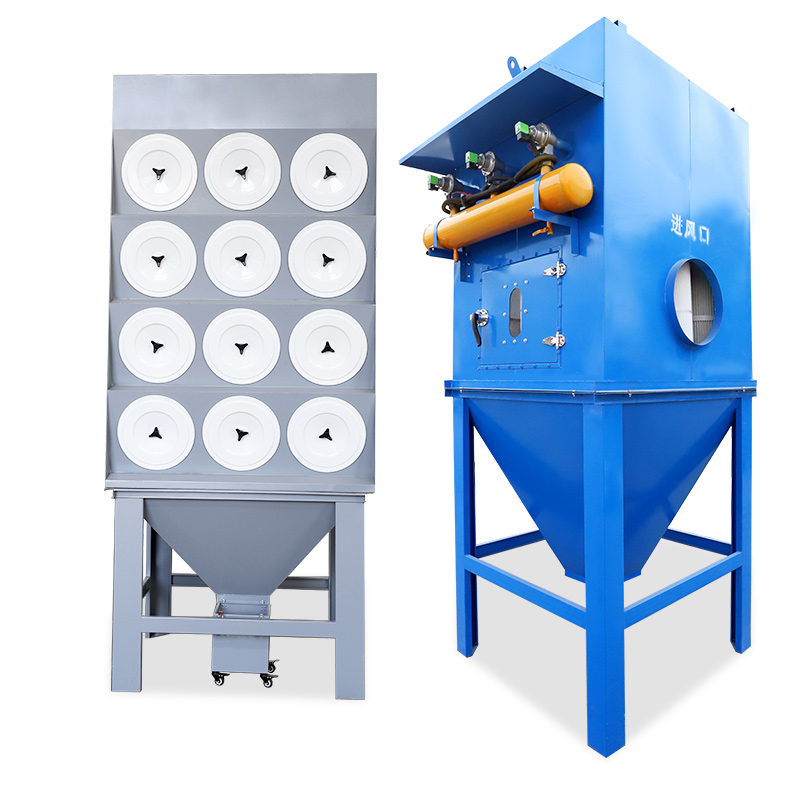 打磨除尘设备工业除尘除烟脉冲布袋除尘器滤筒单机激光切割集尘器