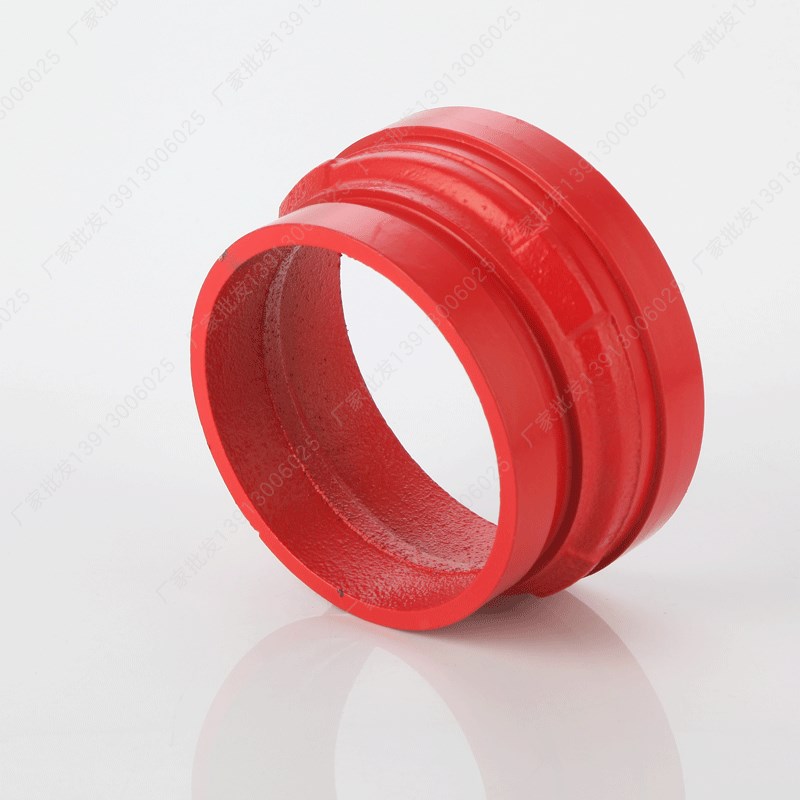 消防沟槽卡箍大小头 沟槽管子 同心异径 管道水管变径接头100变80