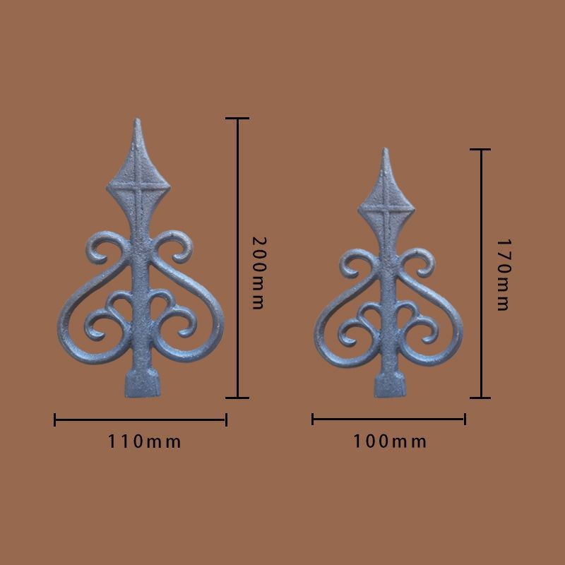 铁艺大门栏杆配件大全围栏铸造桃花枪尖枪头尖头焊接铁艺花件苗尖,办公设备/耗材/相关服务,办公线材,淘宝优惠券,粉丝福利购,淘宝优惠卷