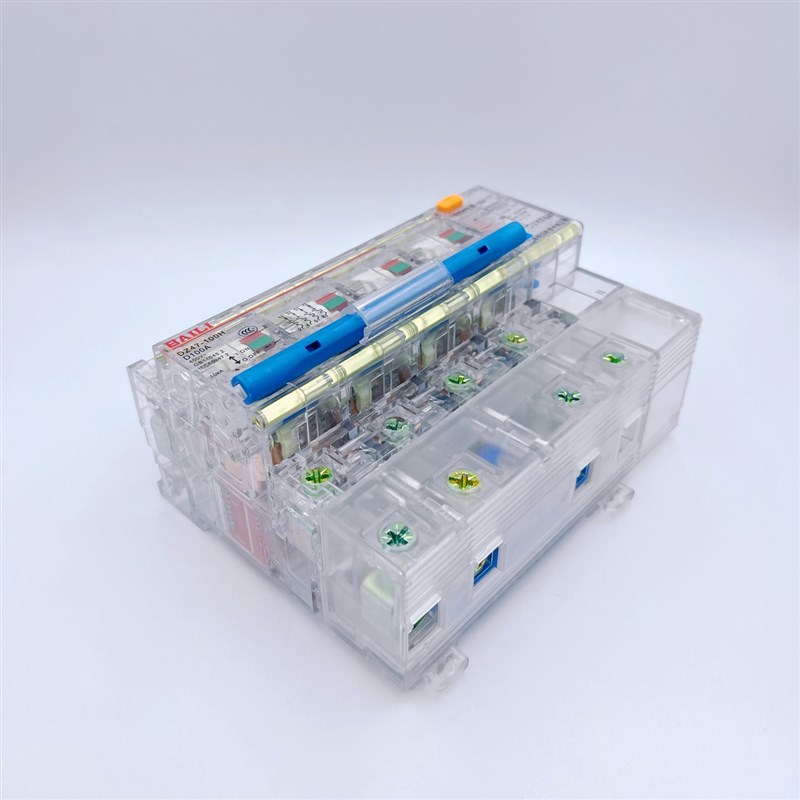 透明漏电保护器DZ47LE-125  2P 3P 3P+N 4P 15MA 30MA 100A 125A