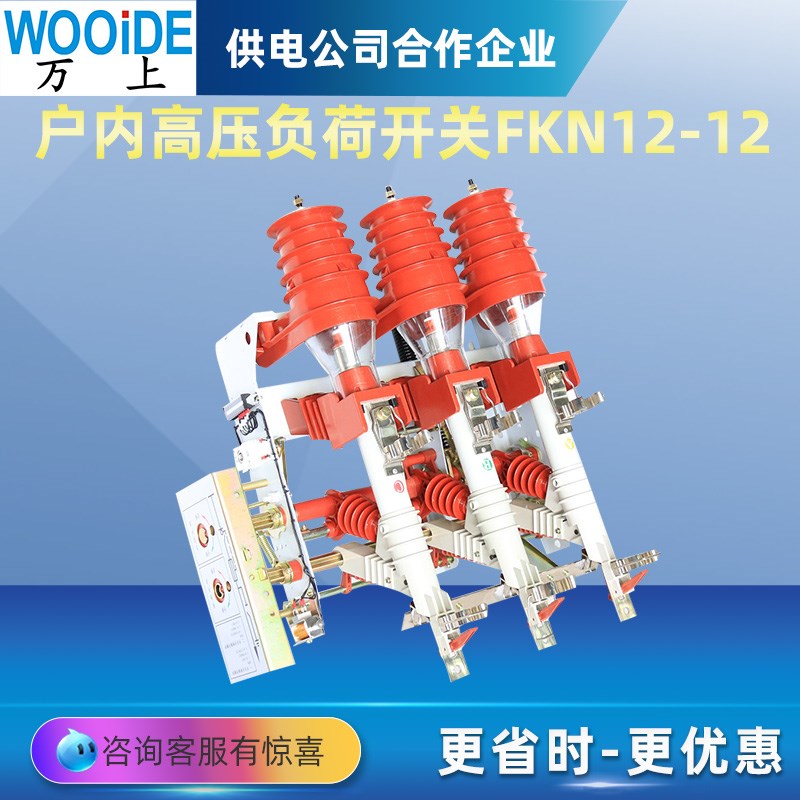 FKN12-12D/630A户内压气式负荷开关10KV可挂墙FKN12-12RD/125A