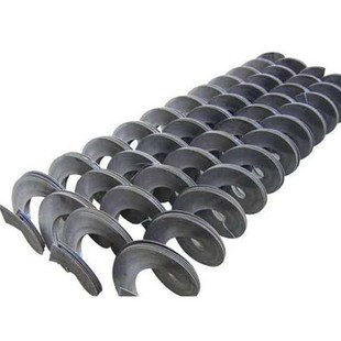 绞龙螺旋叶片不锈钢碳钢螺旋杆无轴加厚锰钢螺旋轴输送机配件