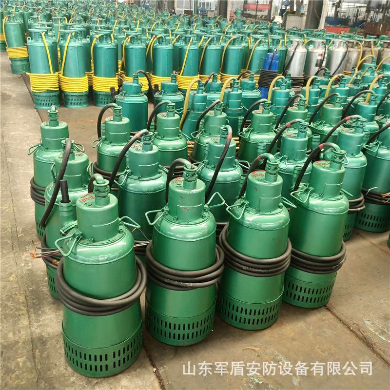 矿用隔爆型潜水排沙电泵  煤矿立井排污泥浆泵 BQS30-300/6-55/B