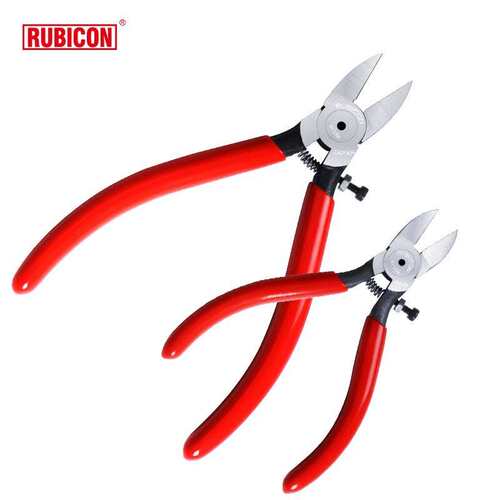 罗宾汉RUBICON迷你斜口钳精密电子电工剪钳塑料水口钳RV125A/150A