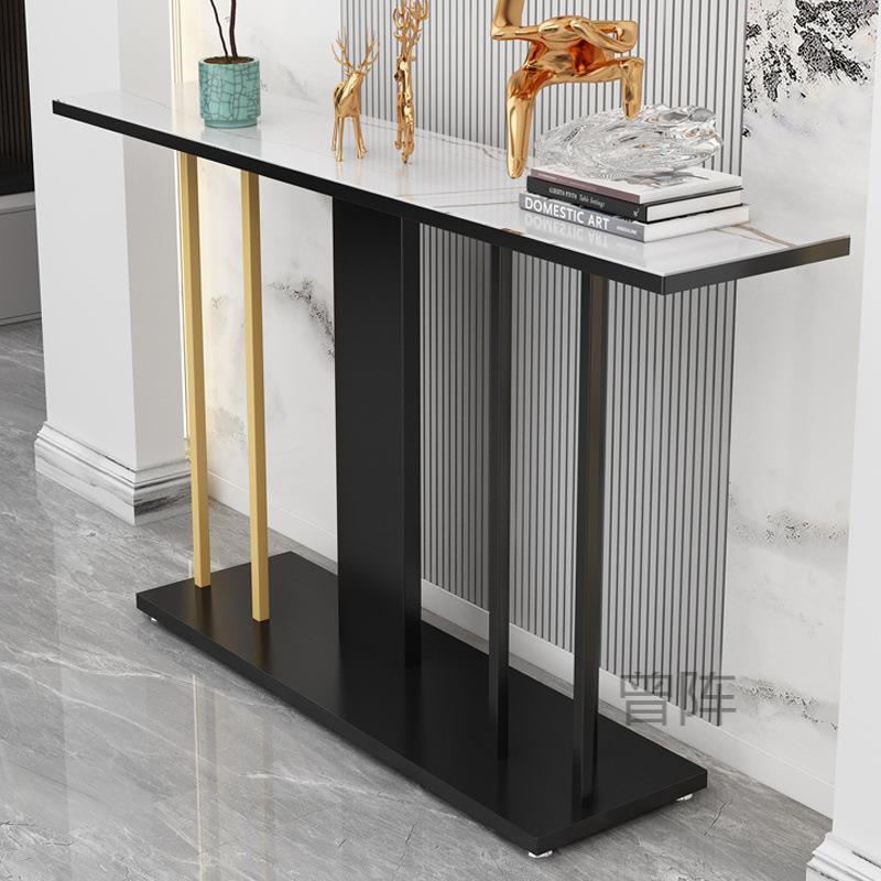 曾p1玄关柜轻奢高档玄关桌超窄极窄走廊过道玄关台进户门供桌岩板