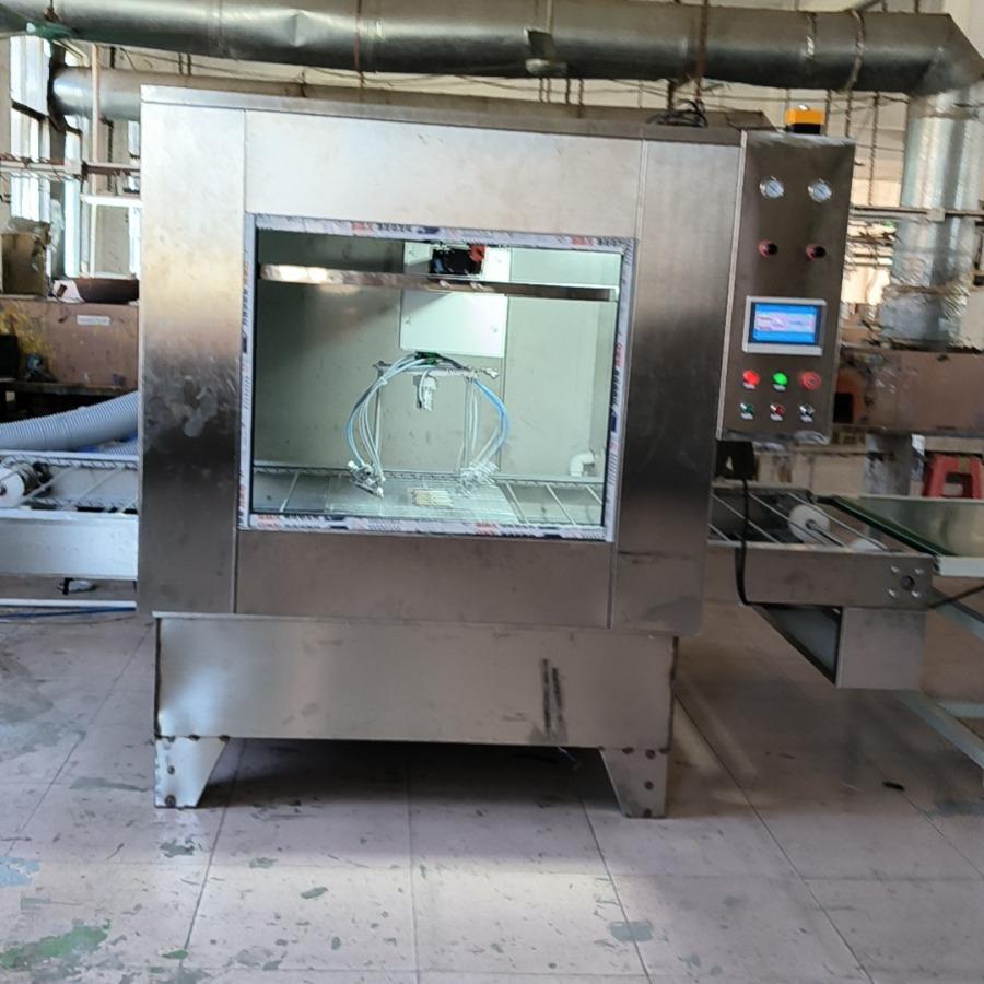 商用全自动多功能落地不锈钢单轴加旋转烘烤一体机工厂制作