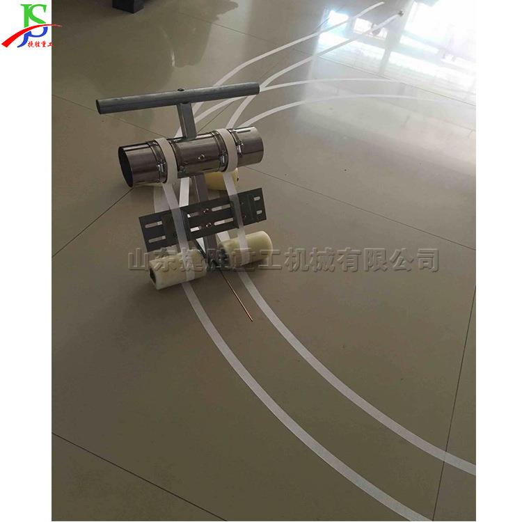 体育场地面贴美纹纸机 胶带贴带机 双边距离可调标线机 转弯自如