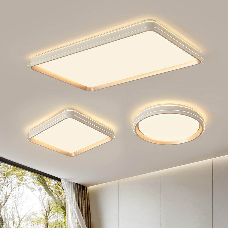 北欧led吸顶灯 亚克力薄款客厅灯现代个性卧室灯大气餐厅书房灯具