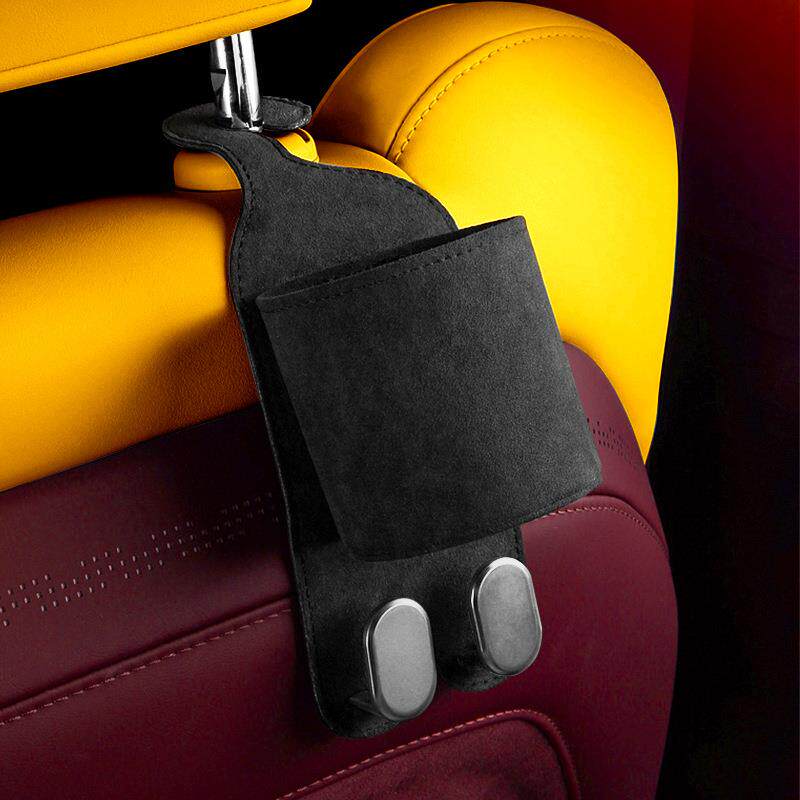 新款车载挂钩座椅背收纳双钩内饰储物盒车挂车内汽车用品实用大全