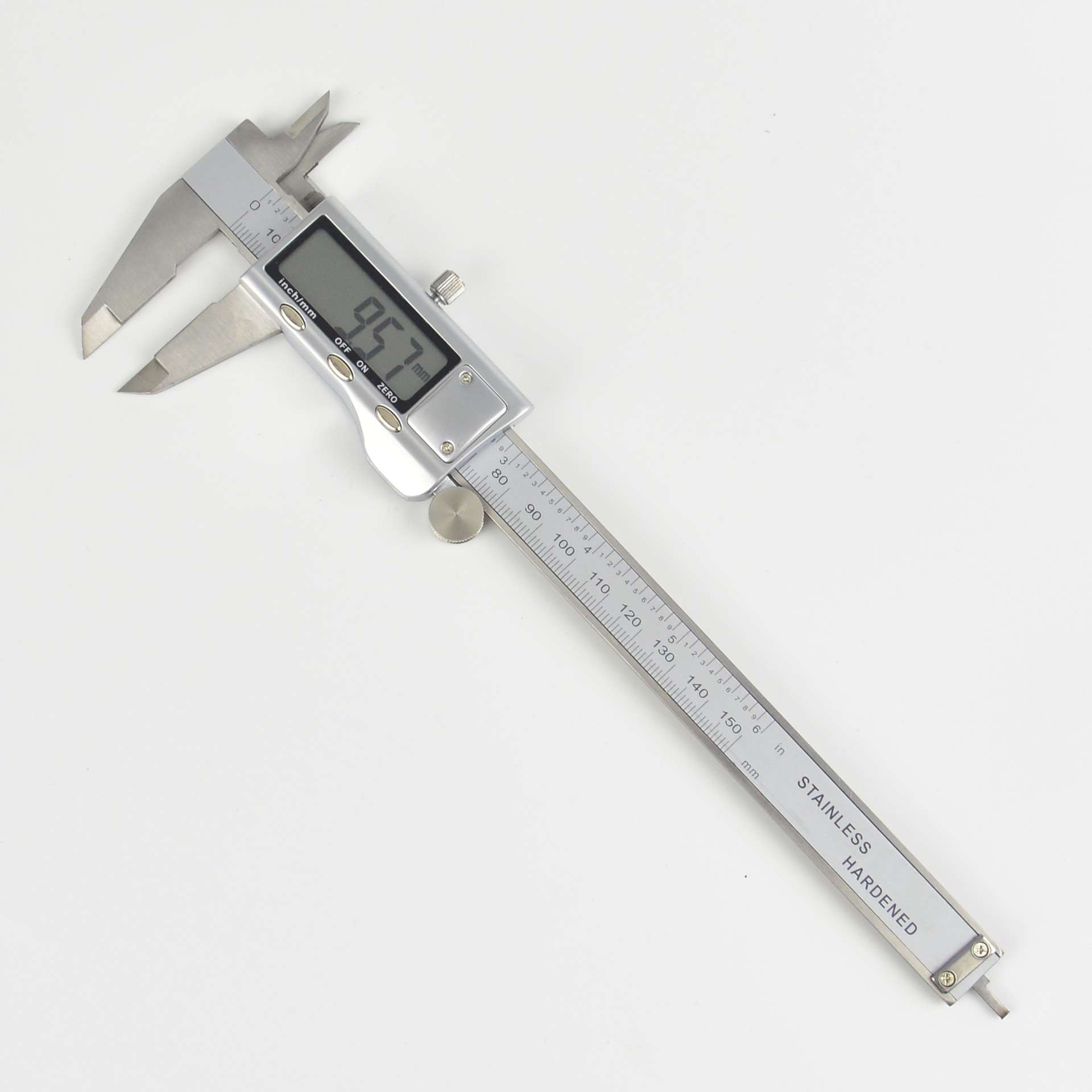 不锈钢数显游标卡尺 高精度卡尺0-150 200 300mm电子卡尺全金属