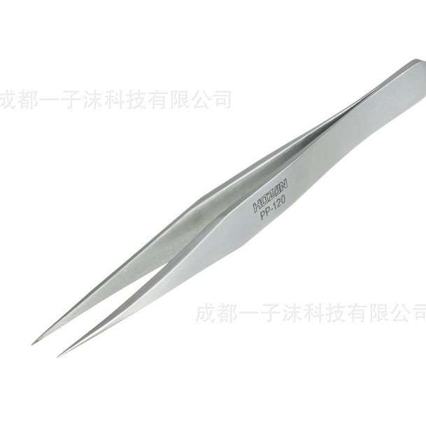 HOZAN 宝山钛夹镊子PP-120完全非磁性 高耐腐蚀性的
